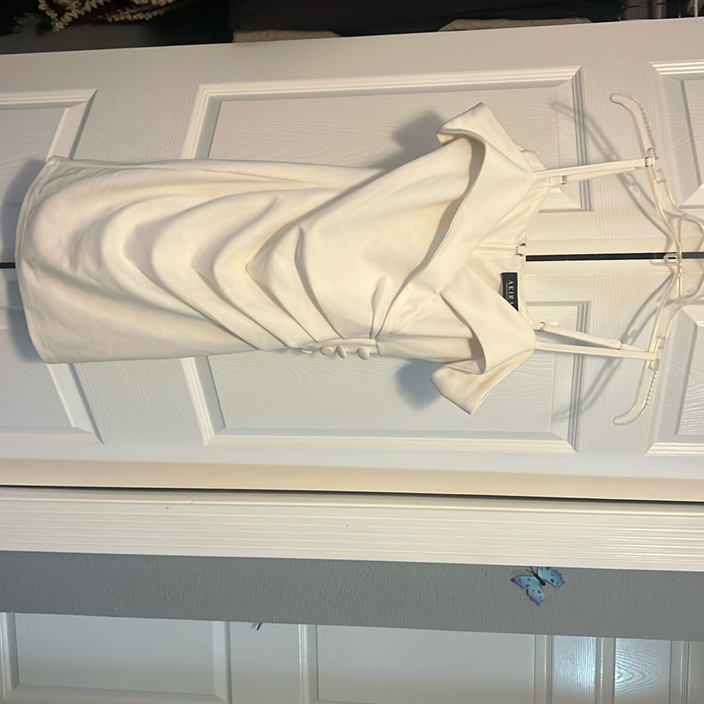 Akira white dress